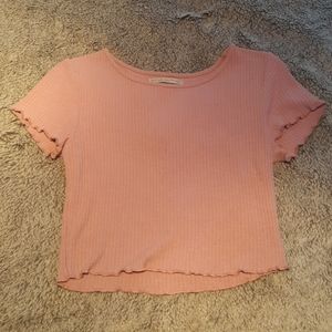Pink Crop Top